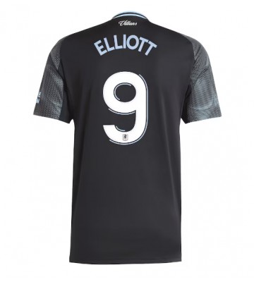 Aston Villa Harvey Elliott #9 Replica Away Stadium Shirt 2025-26 Short Sleeve